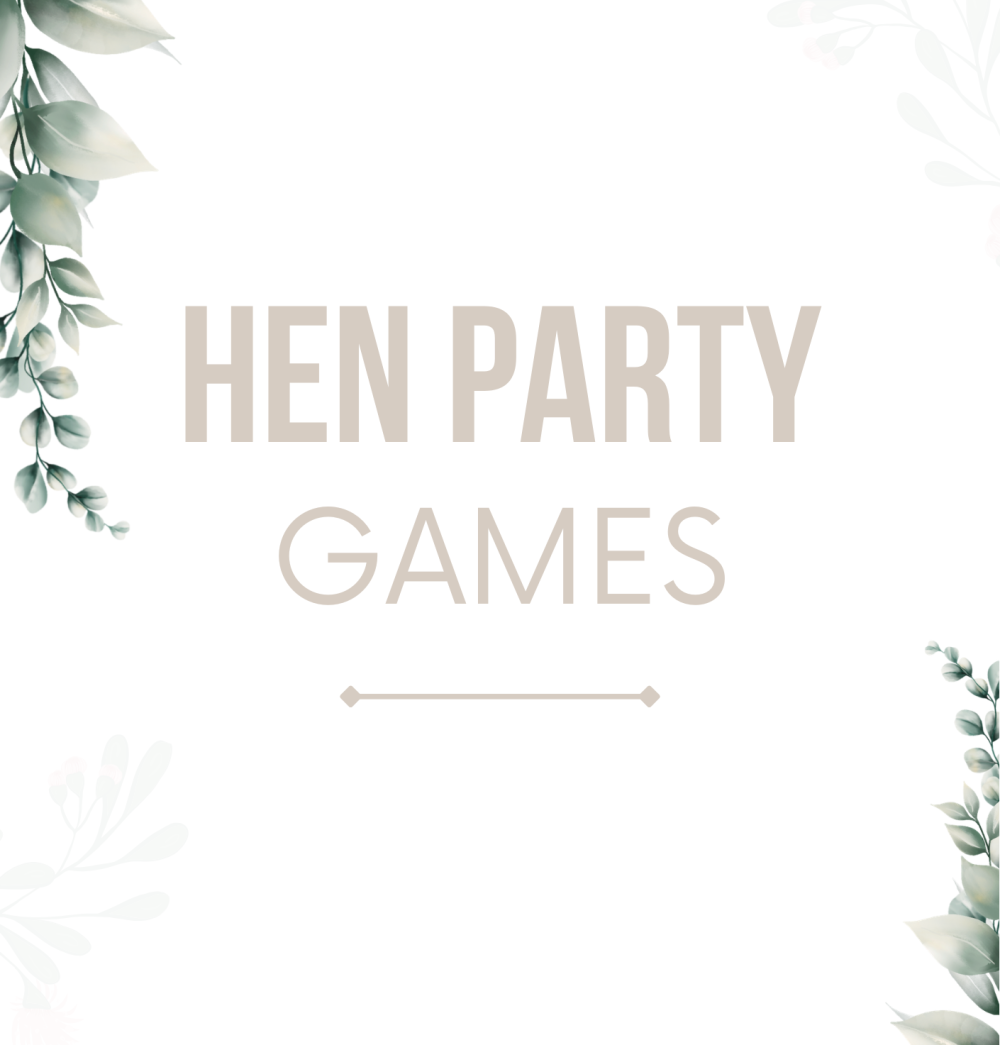 Template Hen Party Games